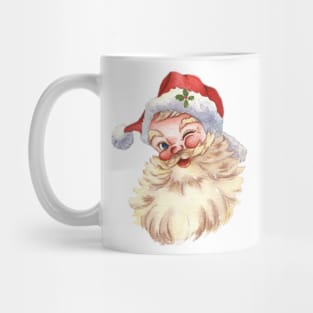 Vintage Funny Santa Claus Mug